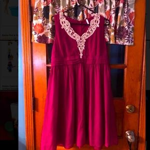 Pink Blush maternity dress